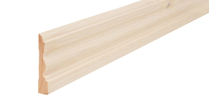 Indfatning almue ludbehandlet fyr - 15 x 68 mm x 2,4 m